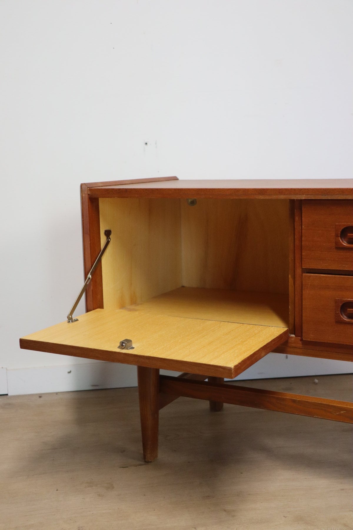 Meuble d'appoint vintage en teck, 1960