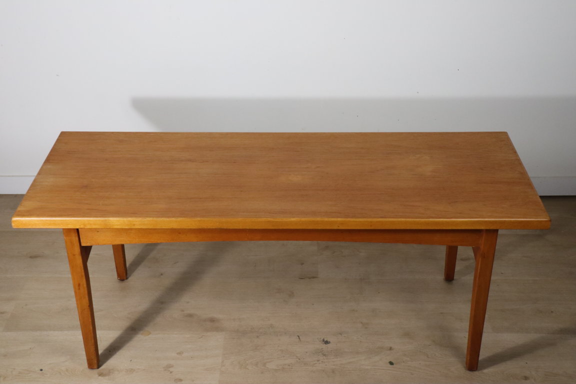 Table basse vintage en teck, 1960