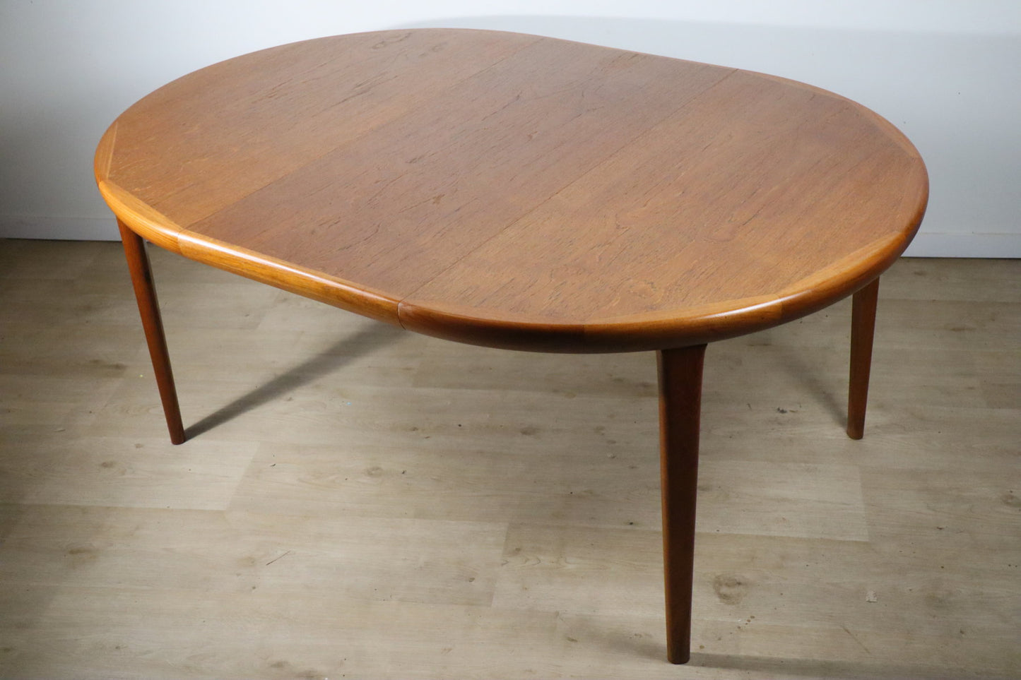 Table extensible scandinave VV Mobler Spottrup en teck, 1960