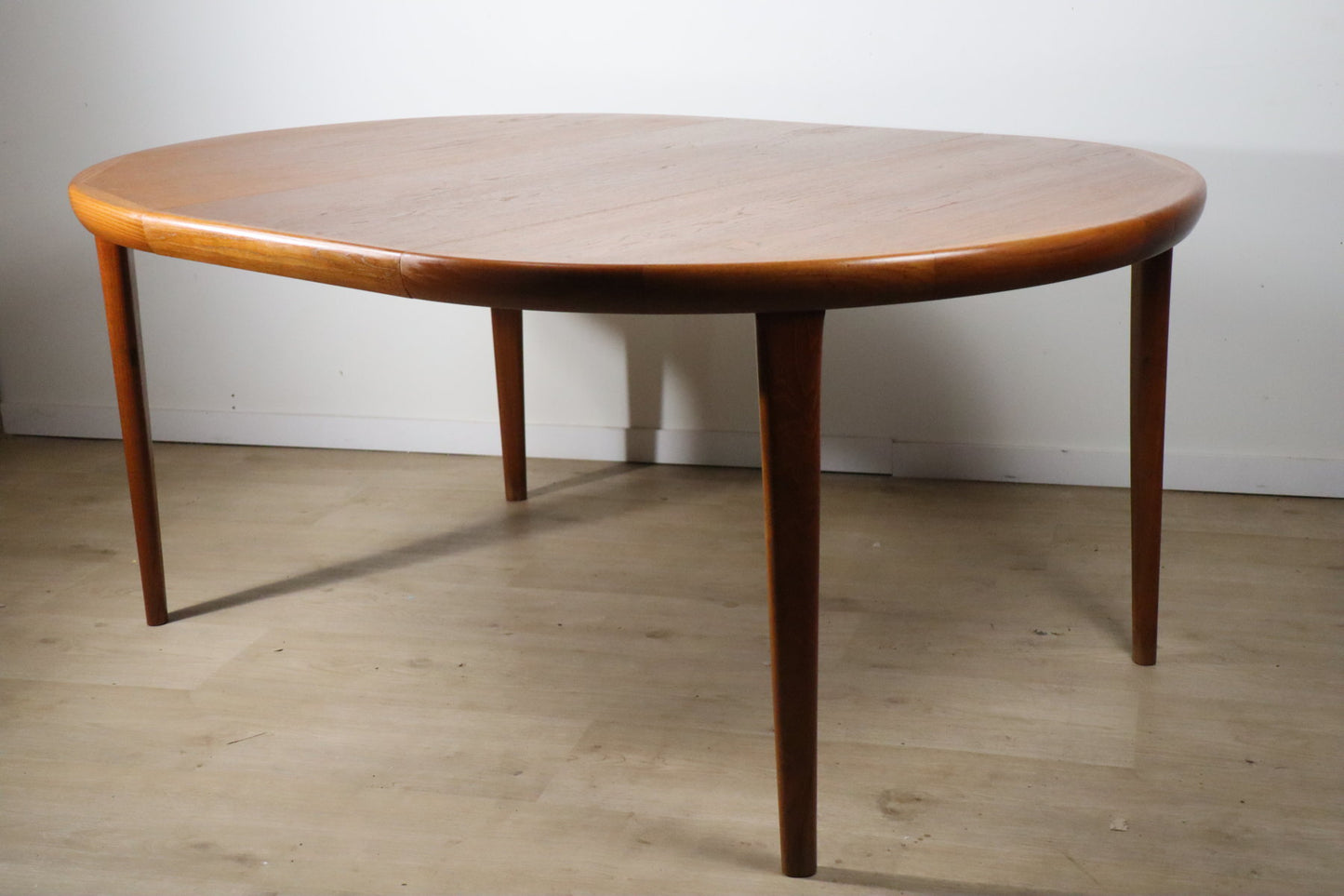 Table extensible scandinave VV Mobler Spottrup en teck, 1960