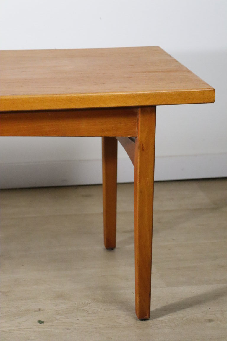 Table basse vintage en teck, 1960