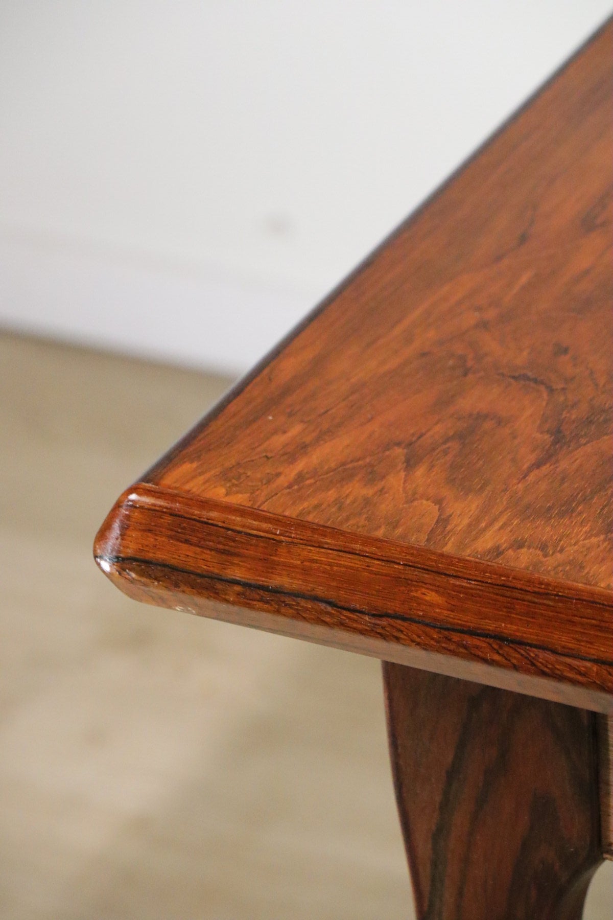 Table de repas scandinave extensible en palissandre, 1960