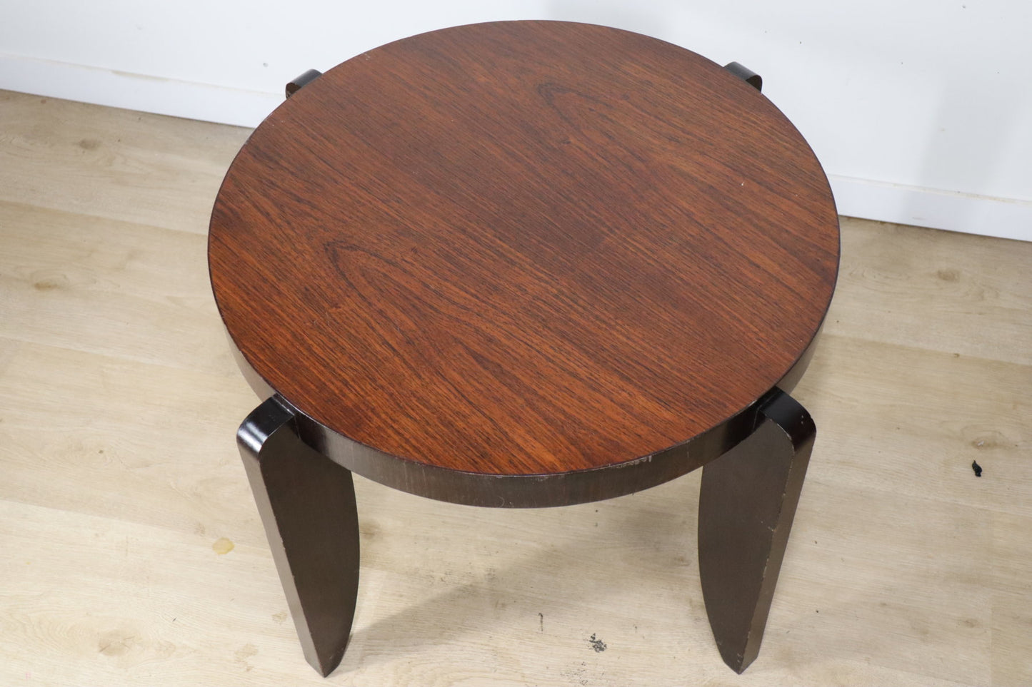 Table basse d'appoint Art Déco Moderniste en palissandre, 1940