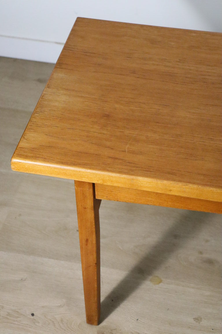 Table basse vintage en teck, 1960