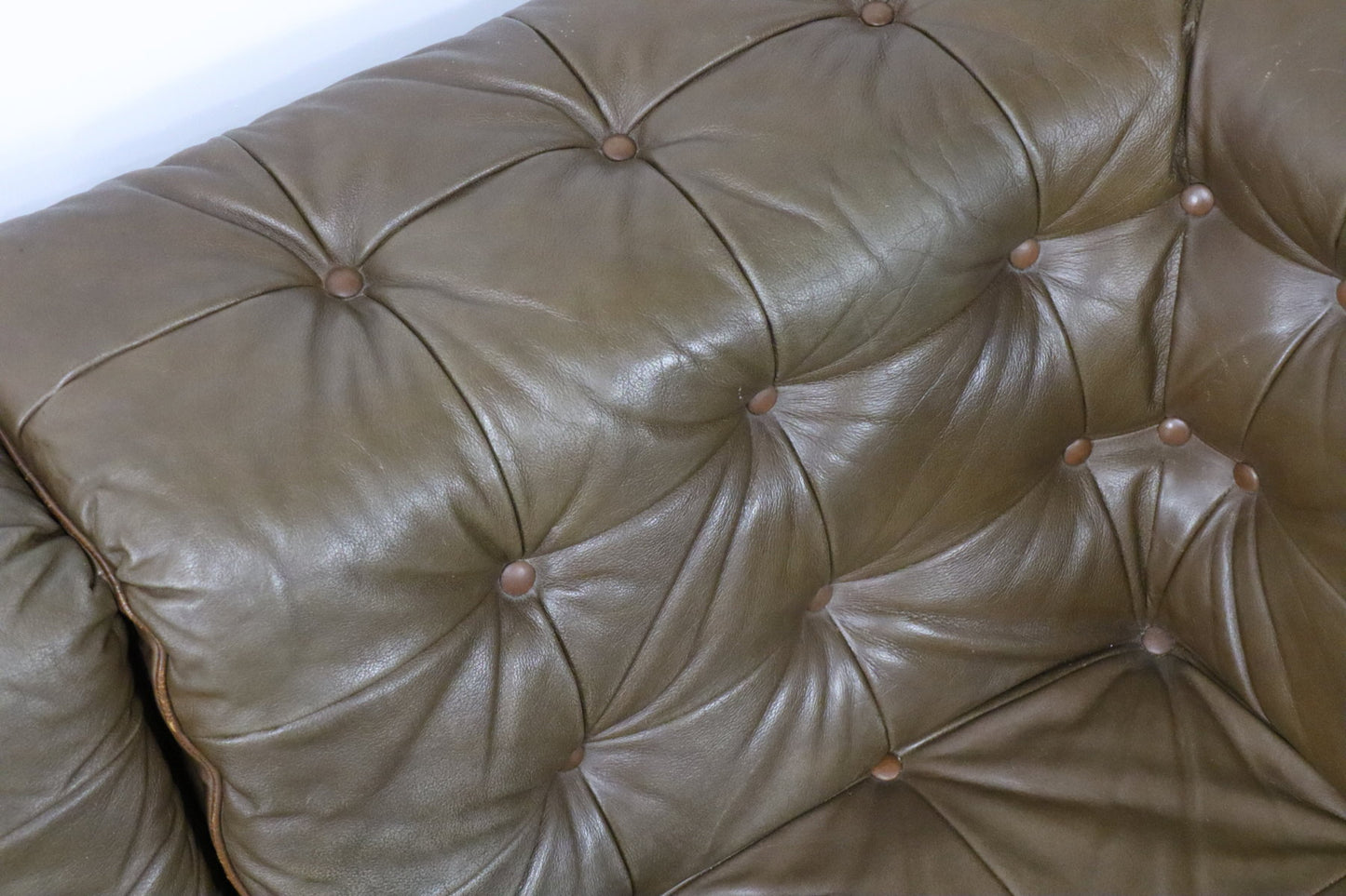 Canapé vintage modulable en cuir patchwork, 1970