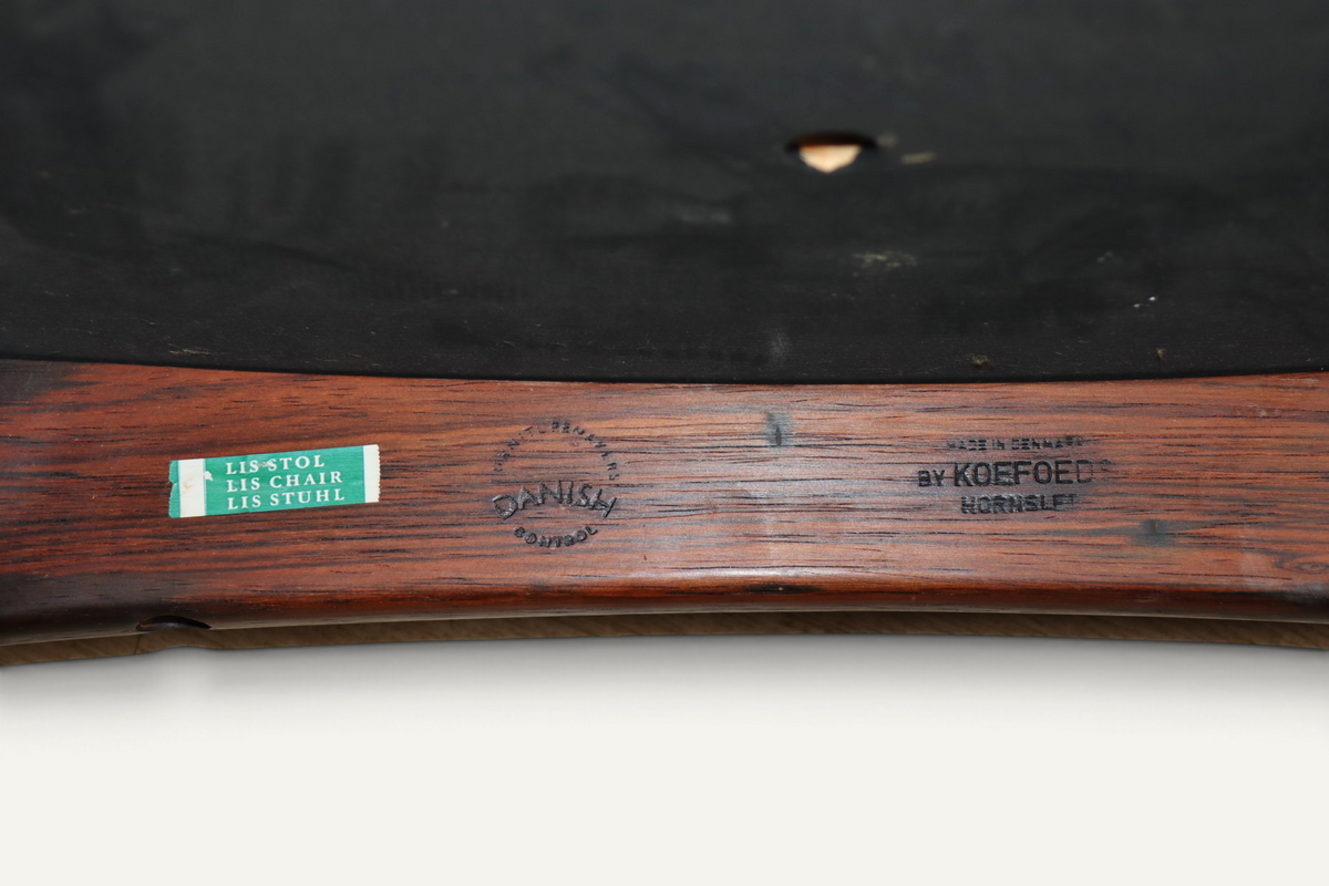 Chaise scandinave « Lis » de Niels Koefoed en palissandre – Années 1960