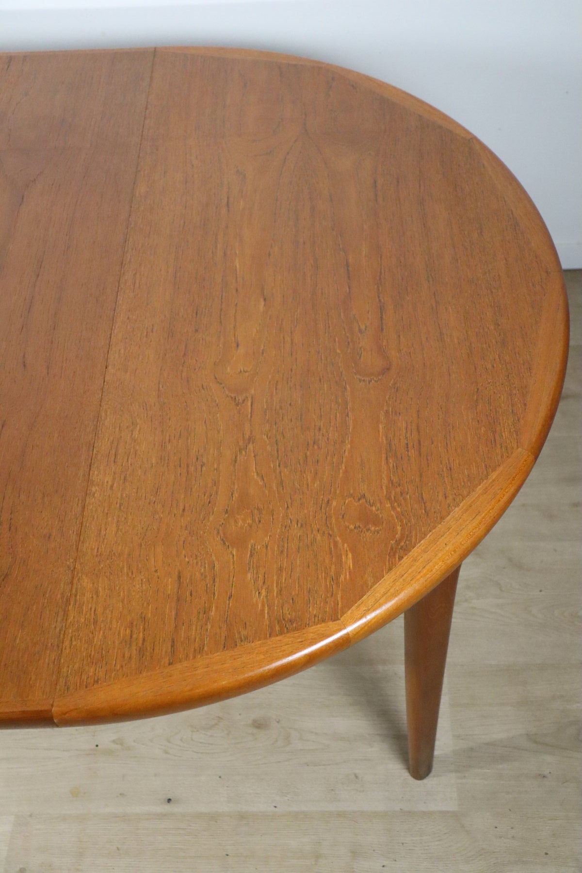 Table extensible scandinave VV Mobler Spottrup en teck, 1960