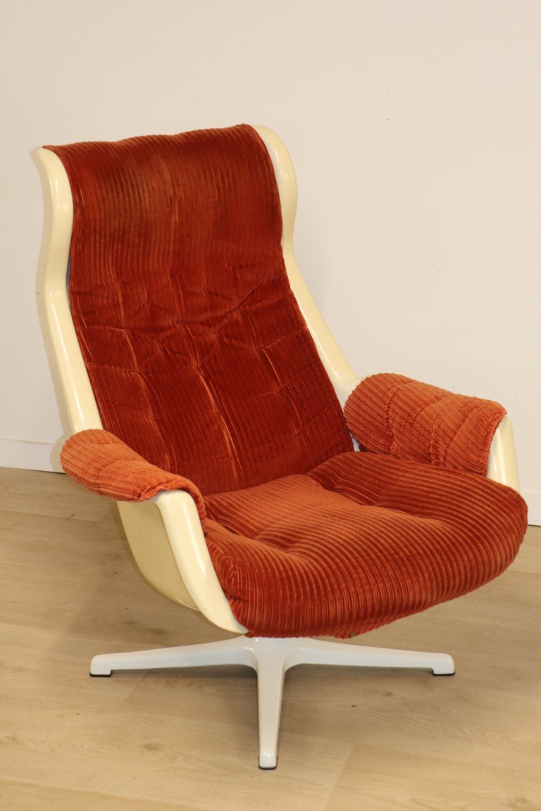 Fauteuil "Galaxy" Space Age par Alf Svensson pour Dux, 1970