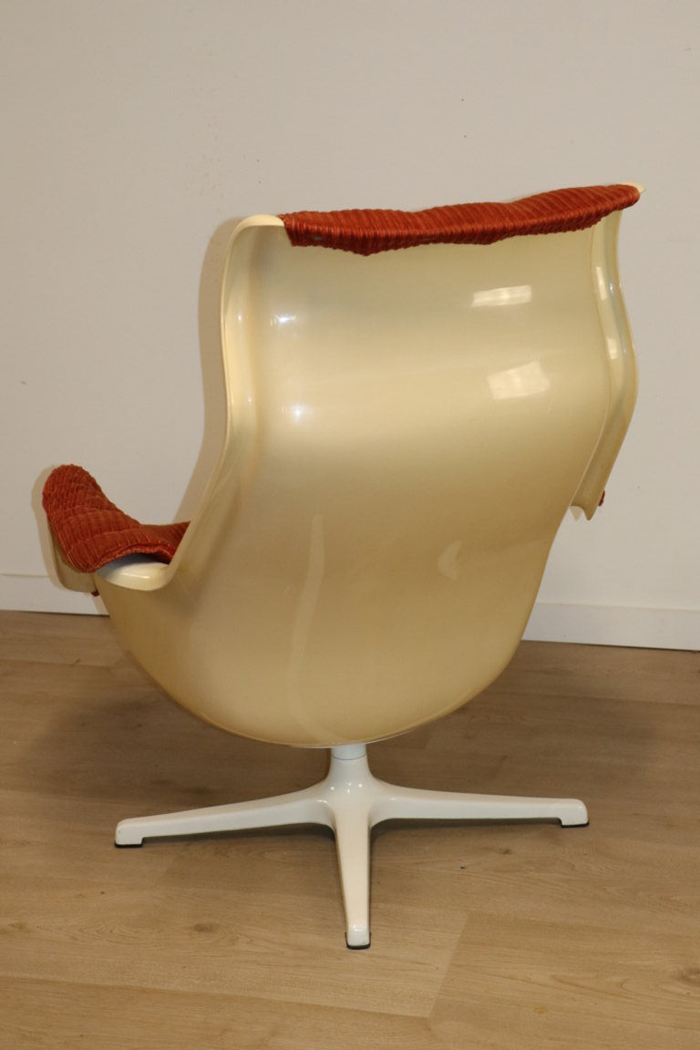 Fauteuil "Galaxy" Space Age par Alf Svensson pour Dux, 1970