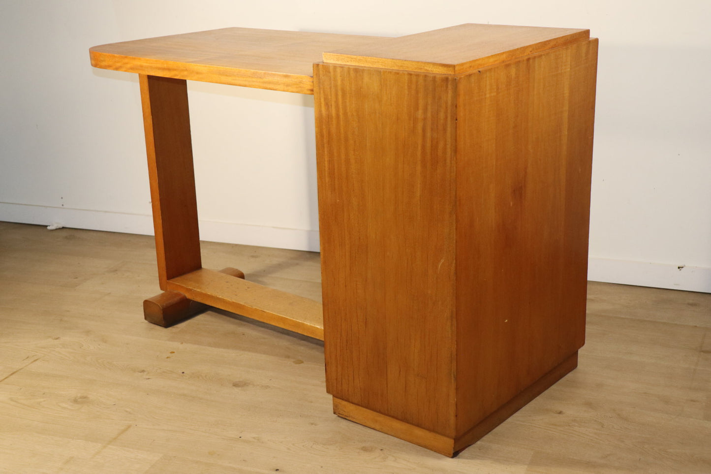 Bureau de style Art Déco en bois, 1940