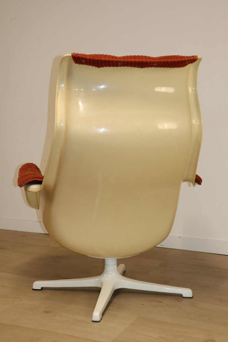 Fauteuil "Galaxy" Space Age par Alf Svensson pour Dux, 1970