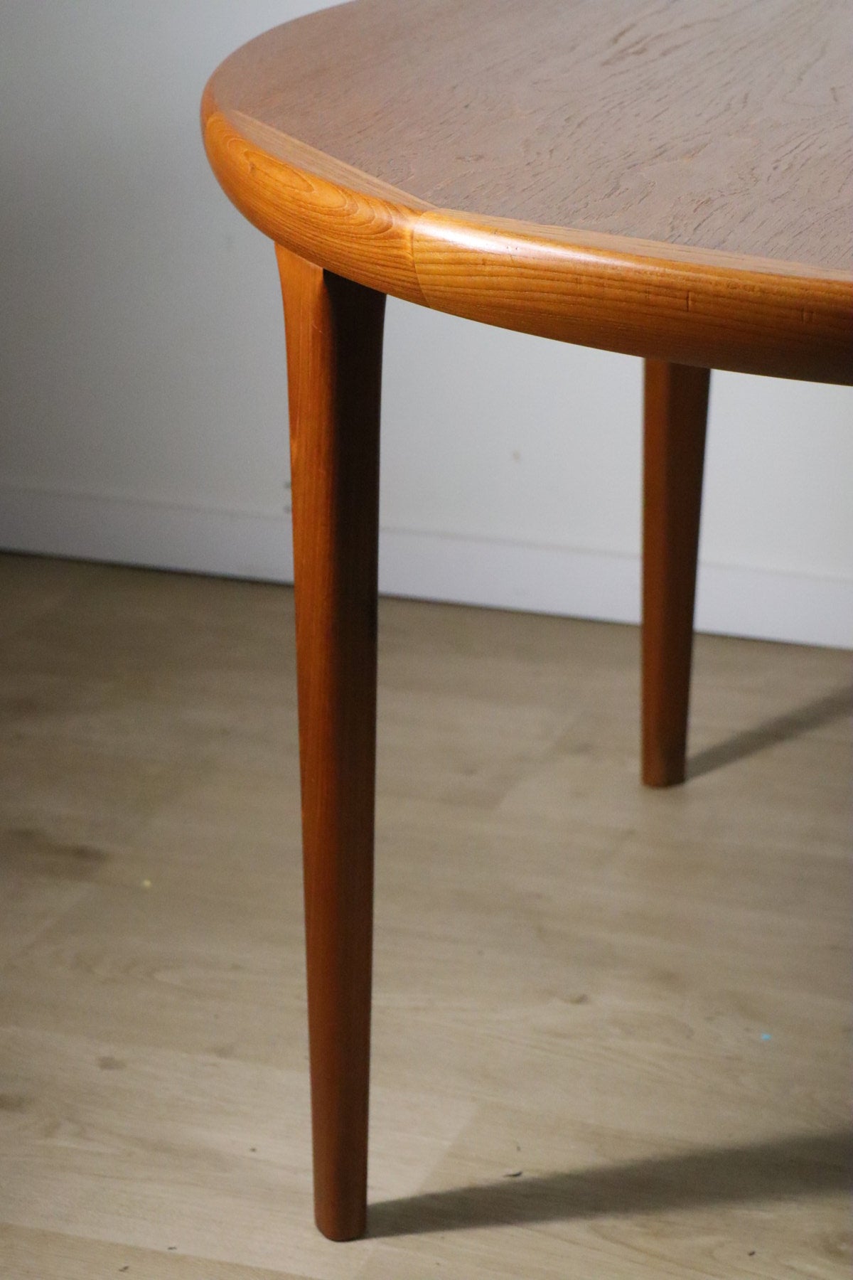 Table extensible scandinave VV Mobler Spottrup en teck, 1960