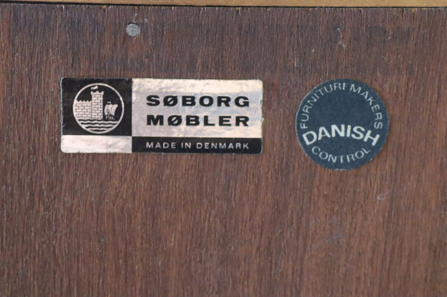Secrétaire scandinave Borge Mogensen édition Soborg, 1960