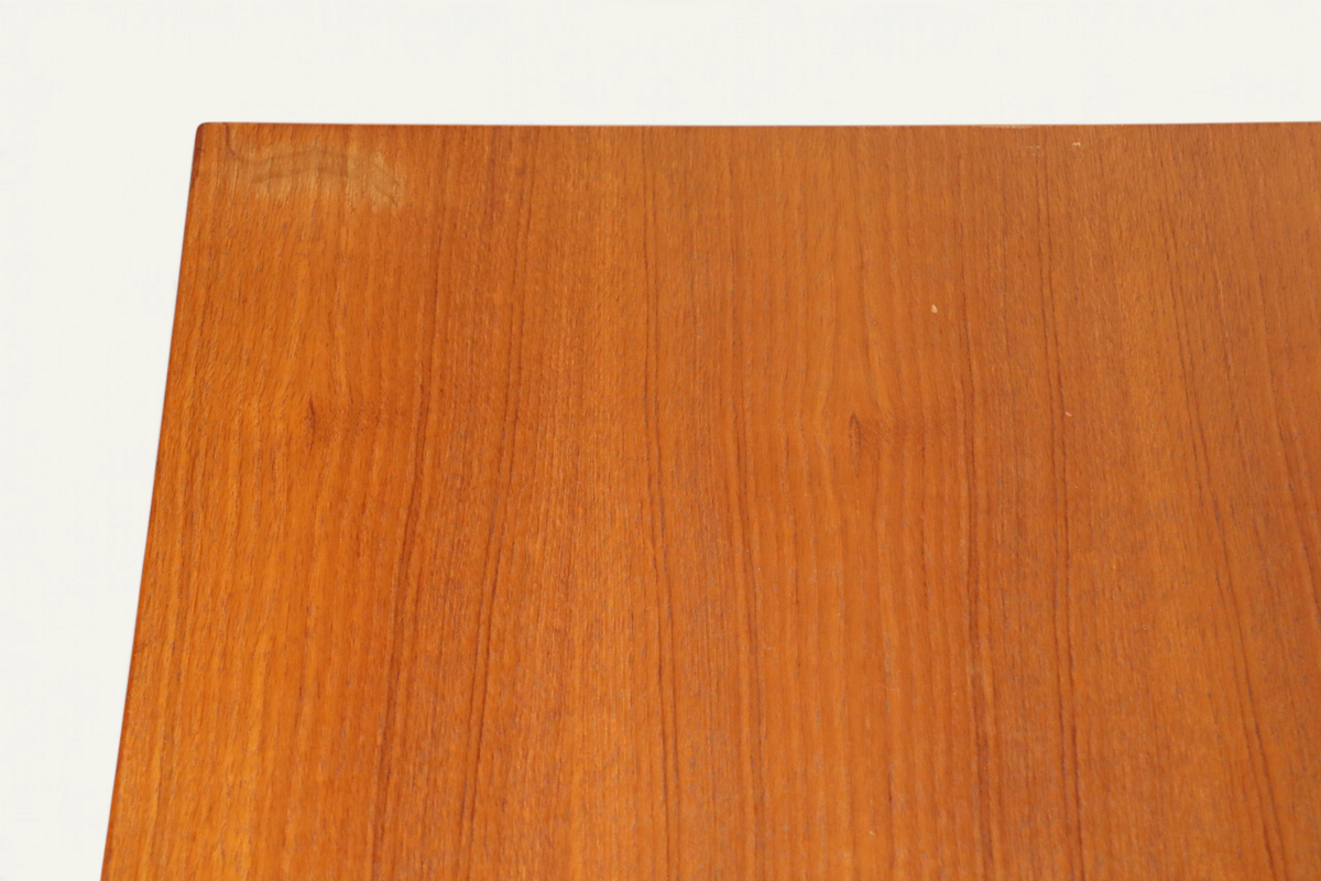 Table de repas rectangulaire extensible en teck, style scandinave – années 60