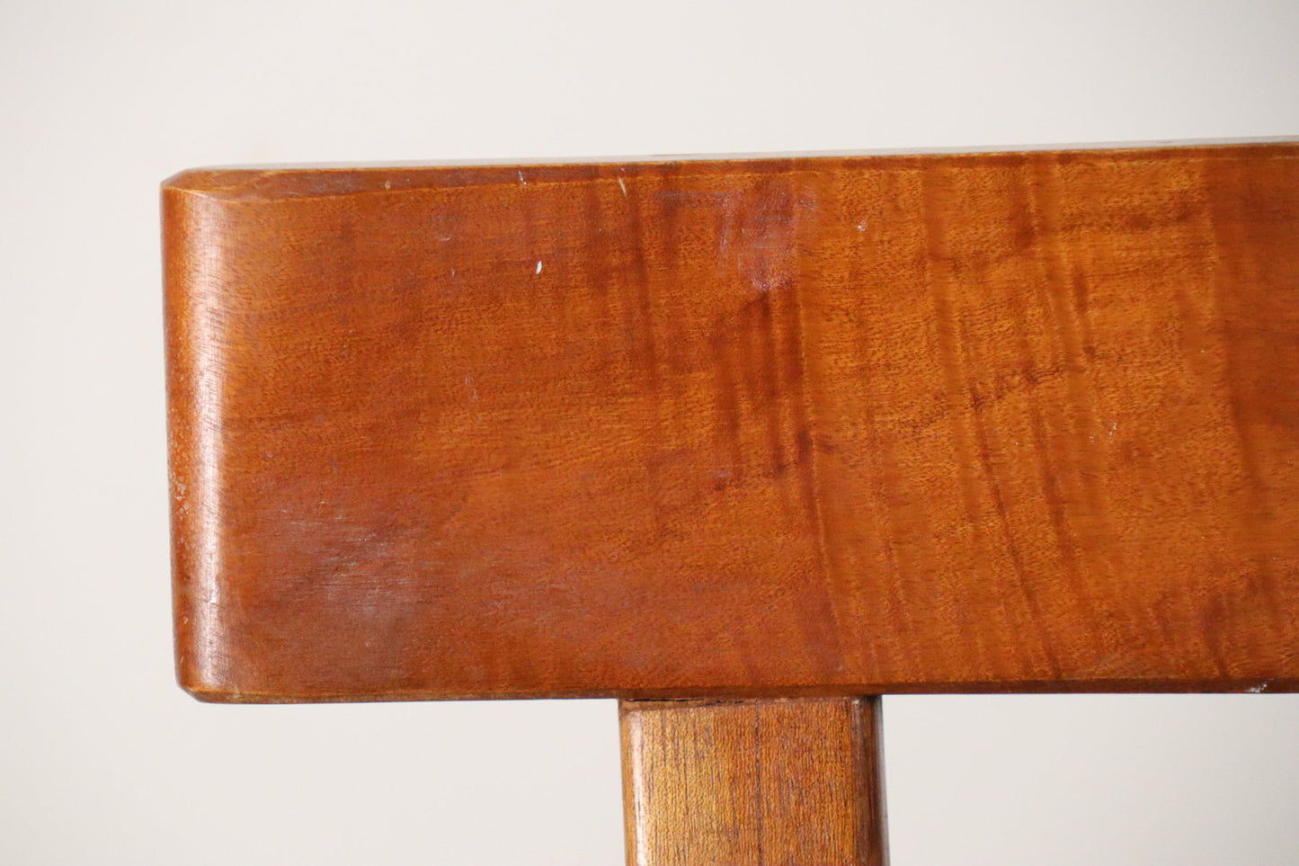 Chaise en acajou par Christian Durupt - Méribel – 1960