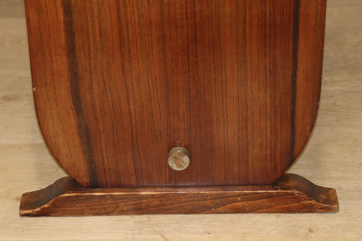 Table Art Déco Façon "Portefeuille" en palissandre, 1950