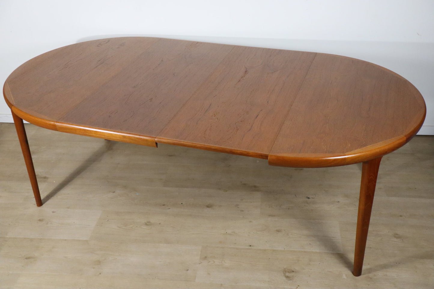 Table extensible scandinave VV Mobler Spottrup en teck, 1960