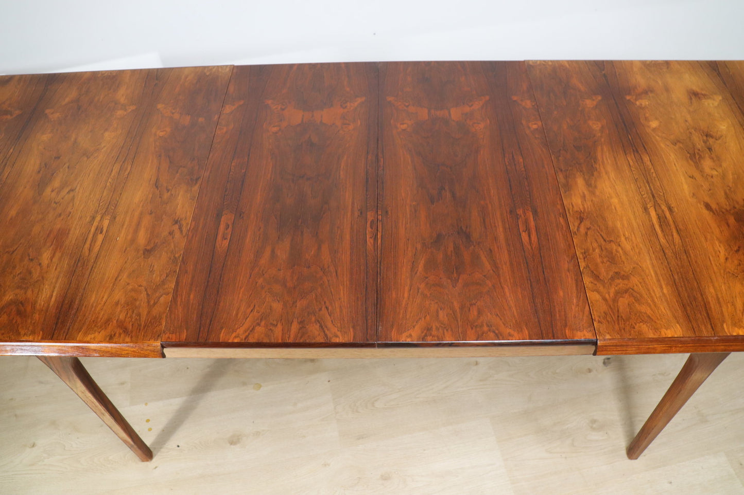 Table de repas scandinave extensible en palissandre, 1960