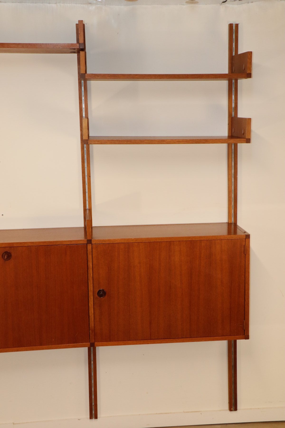 Bibliothèque murale modulable édition Minvielle par A.R.P – 1960