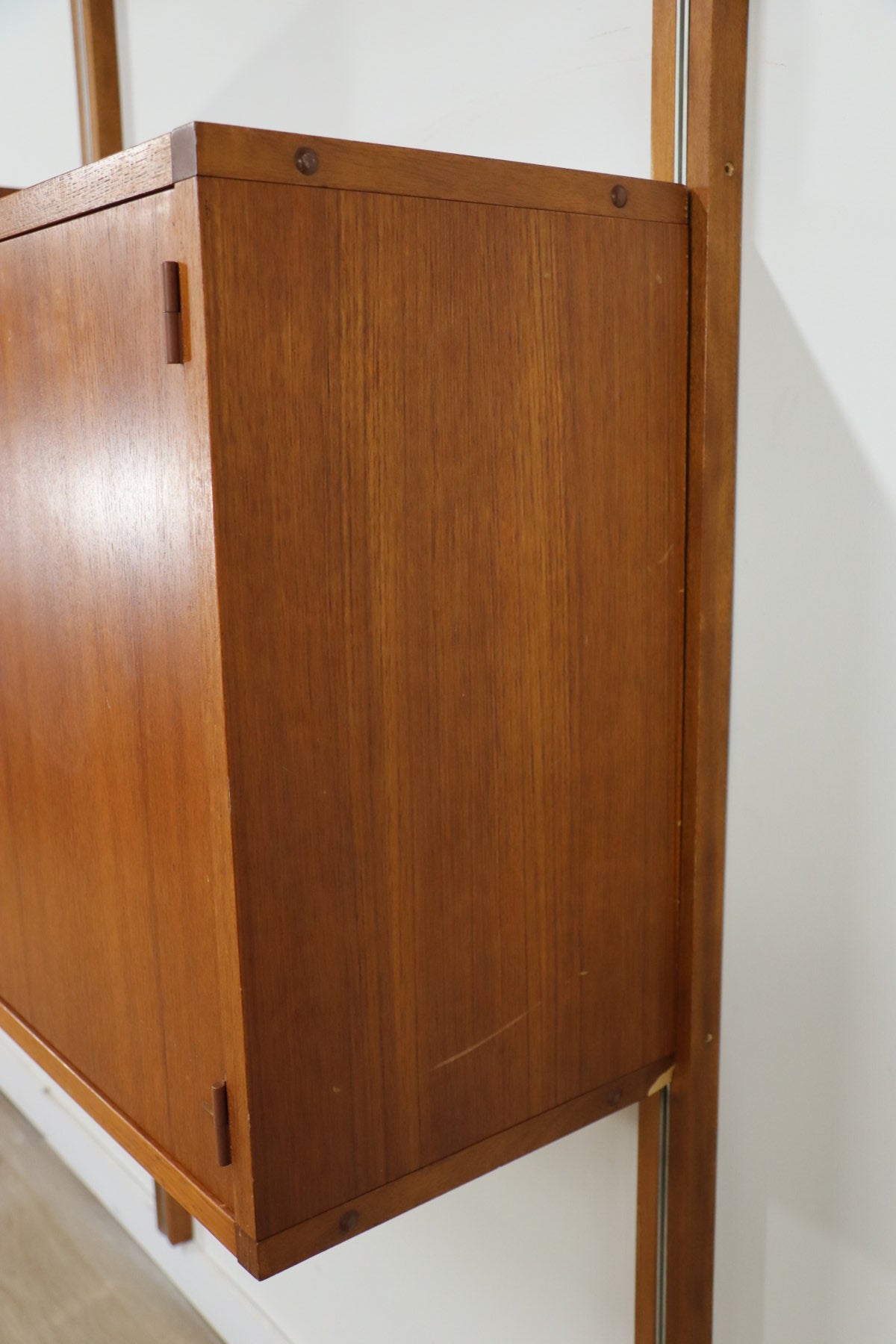 Bibliothèque murale modulable édition Minvielle par A.R.P – 1960