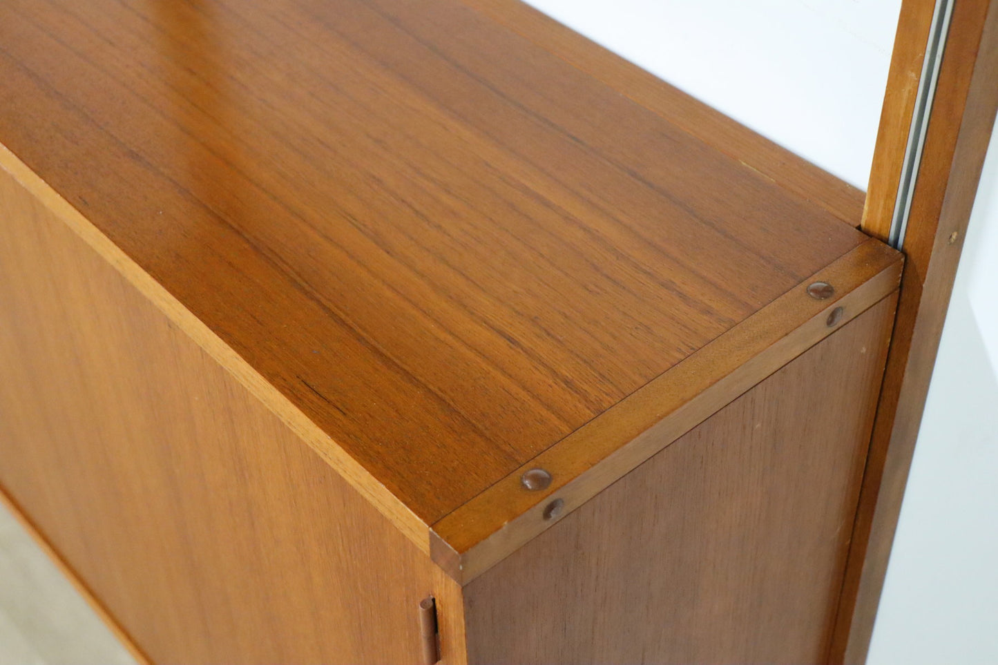 Bibliothèque murale modulable édition Minvielle par A.R.P – 1960