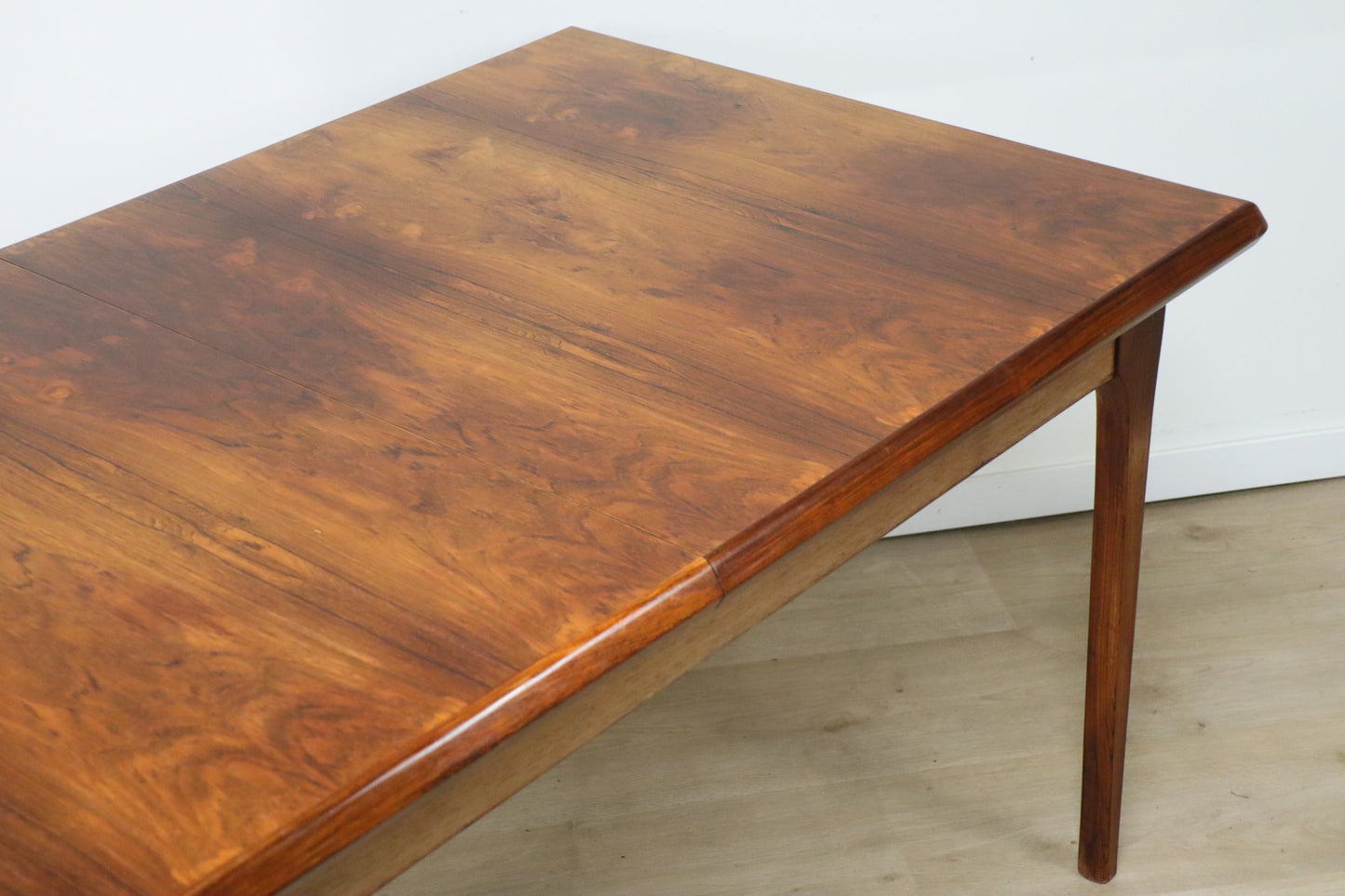 Table de repas scandinave extensible en palissandre, 1960
