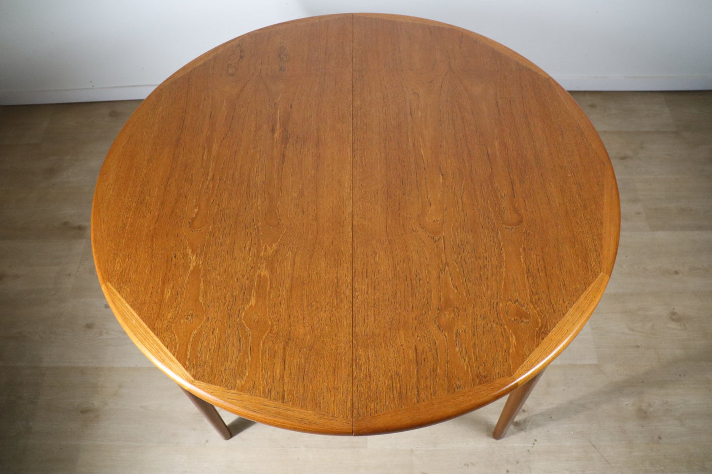 Table extensible scandinave VV Mobler Spottrup en teck, 1960