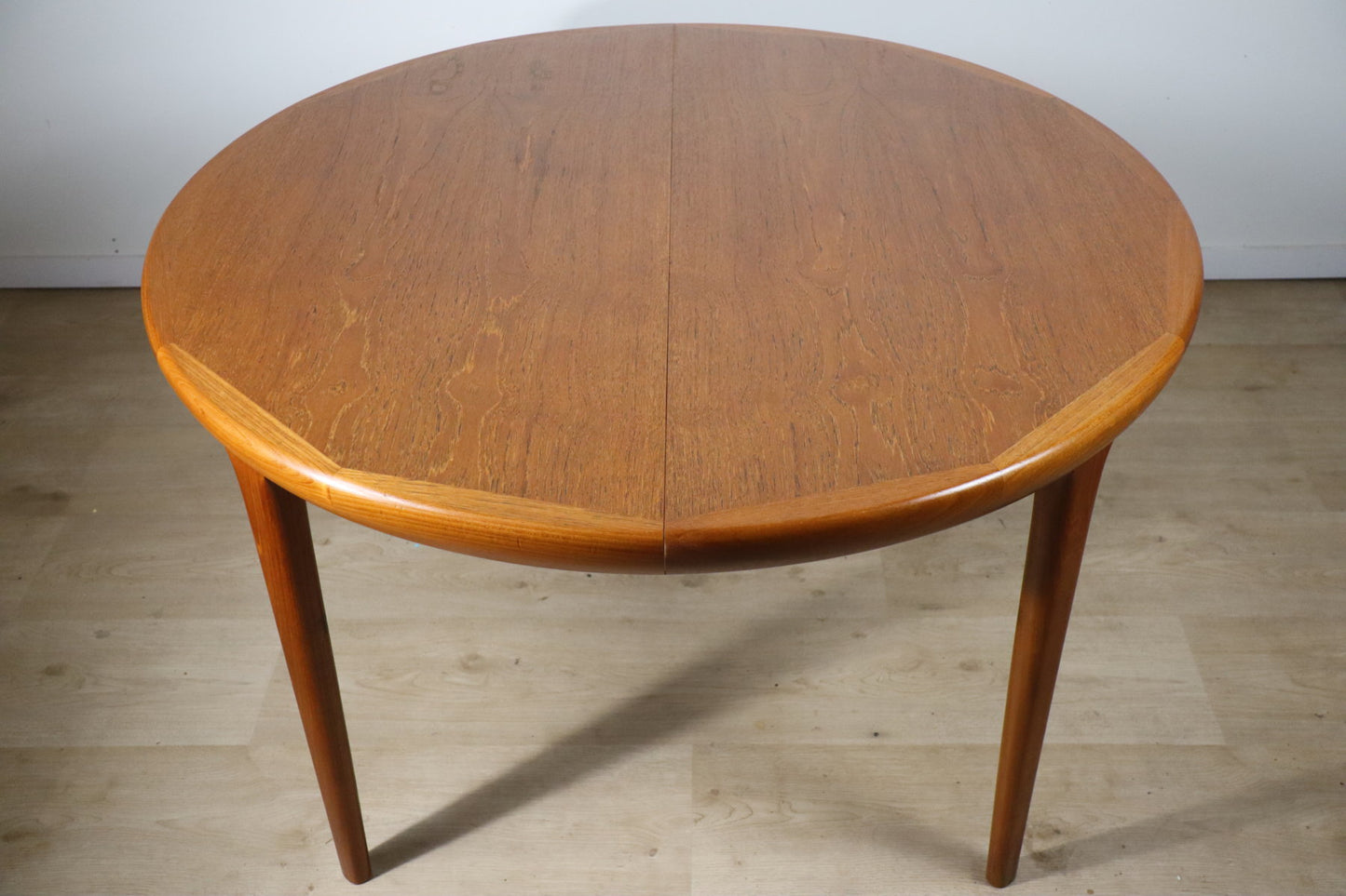 Table extensible scandinave VV Mobler Spottrup en teck, 1960