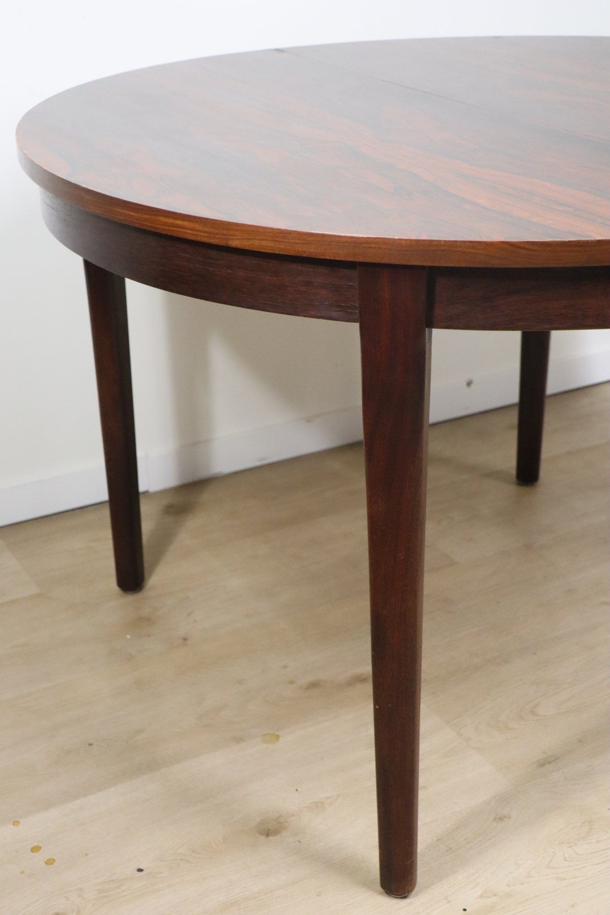 Table de repas vintage extensible en palissandre, 1960