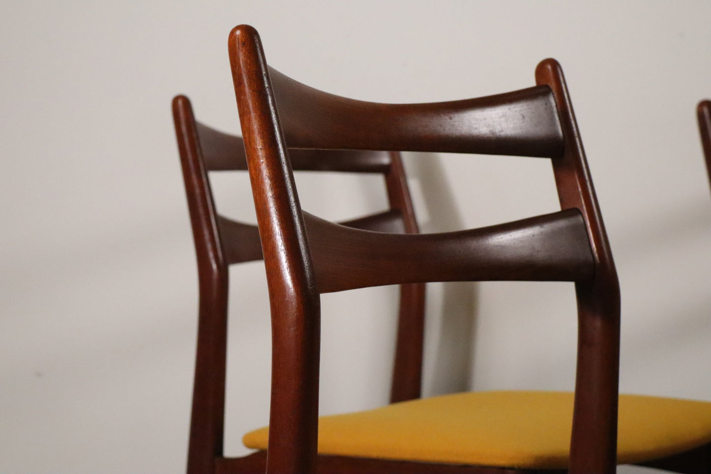 Série de 4 chaises scandinave édition Swiss Teak, 1960