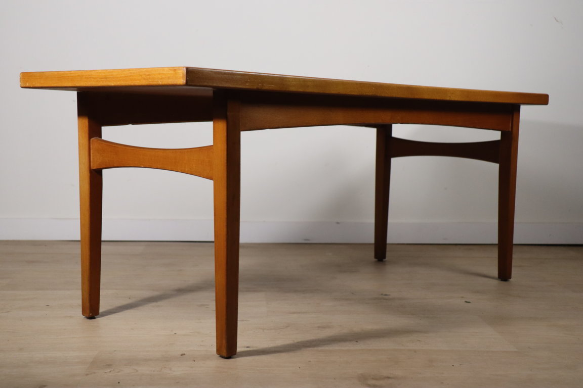 Table basse vintage en teck, 1960
