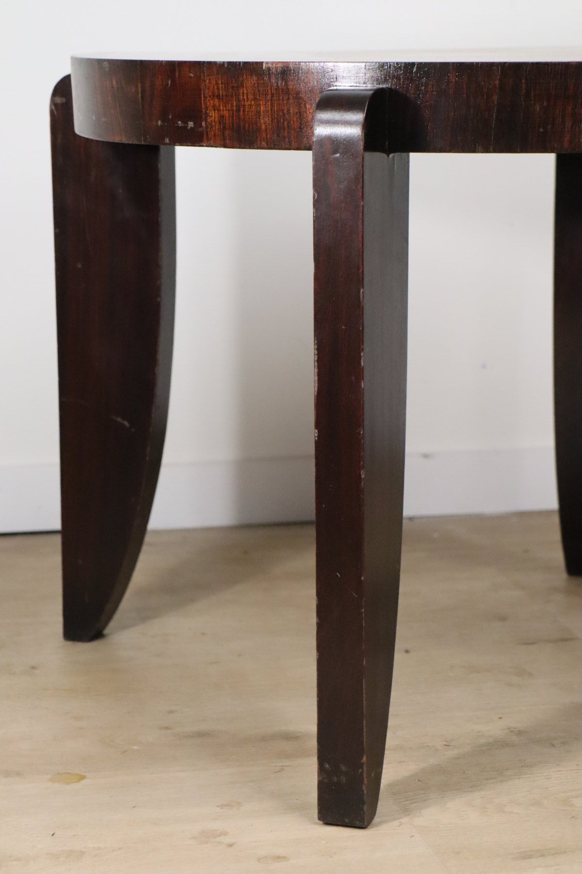 Table basse d'appoint Art Déco Moderniste en palissandre, 1940