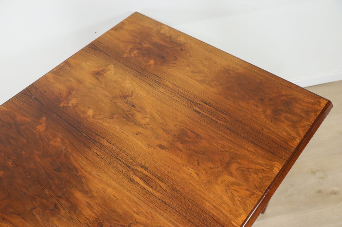 Table de repas scandinave extensible en palissandre, 1960