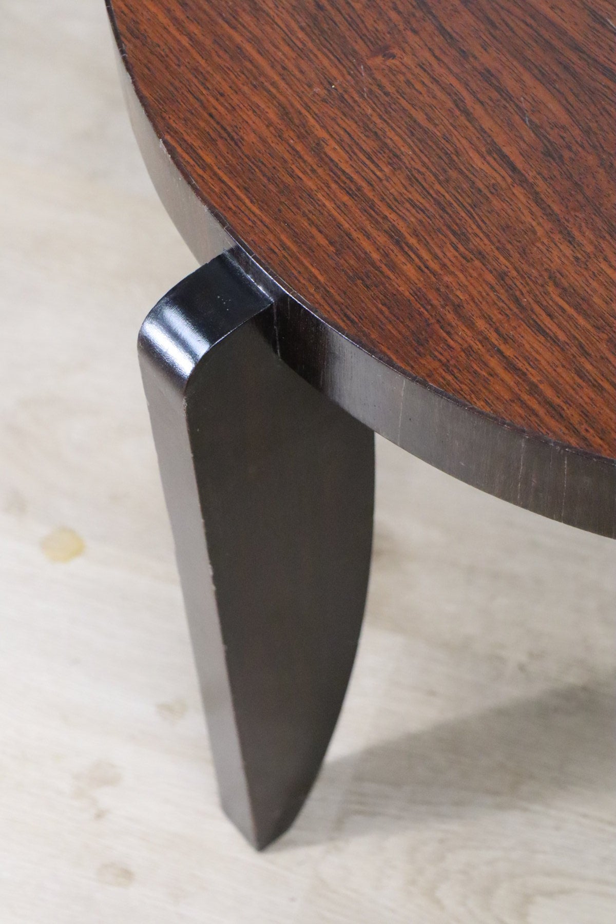 Table basse d'appoint Art Déco Moderniste en palissandre, 1940
