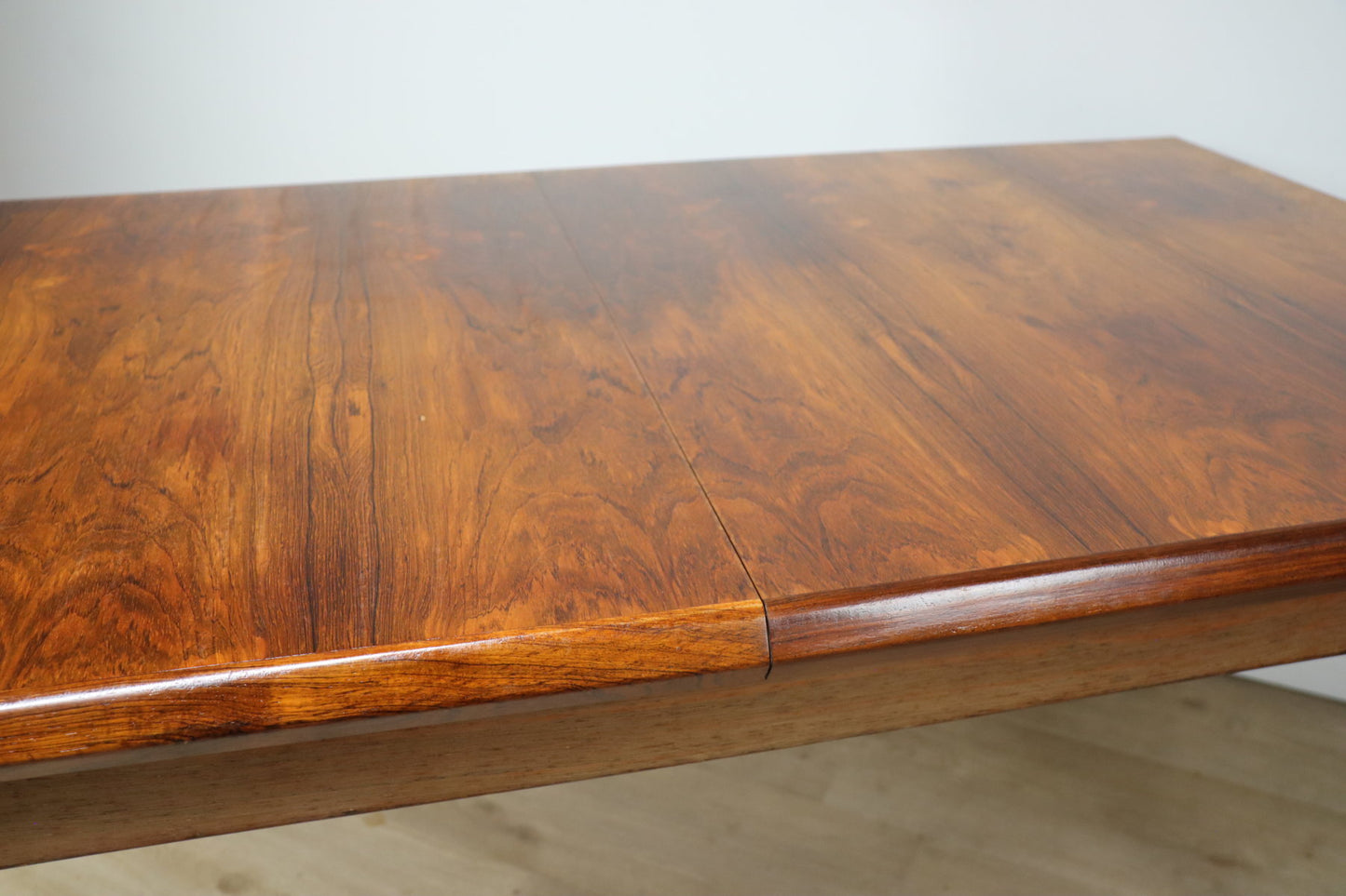 Table de repas scandinave extensible en palissandre, 1960