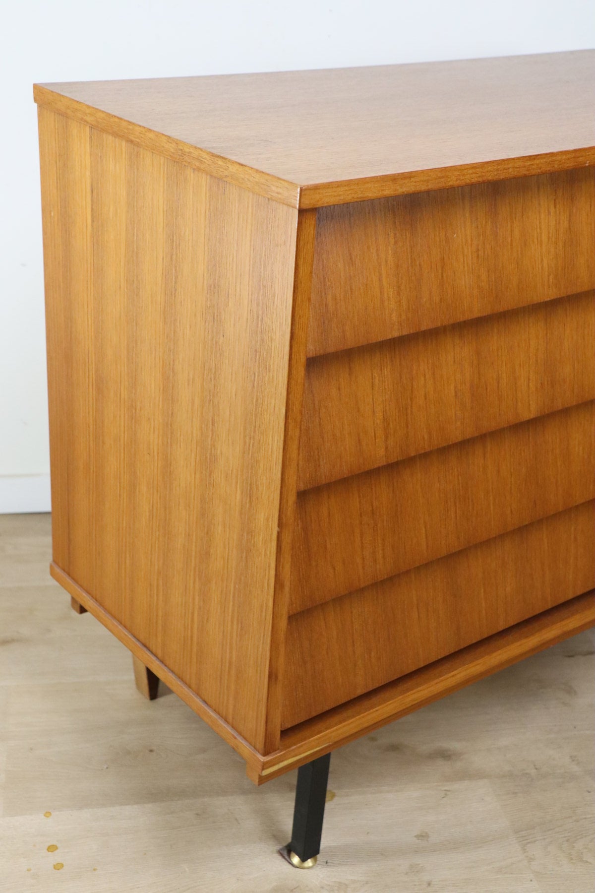 Commode vintage à tiroirs en teck, 1960