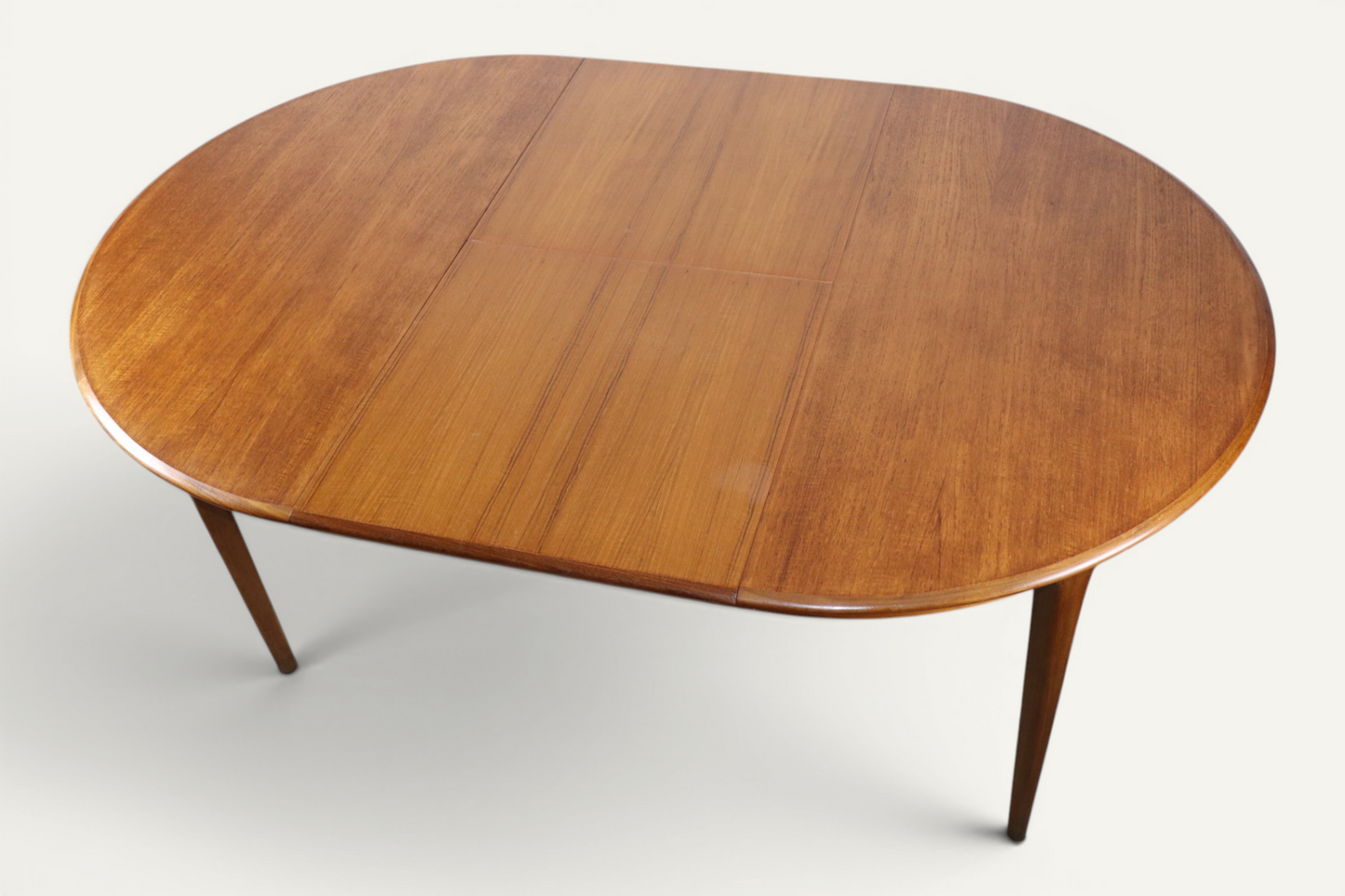 Table de repas extensible scandinave en teck - Années 1960