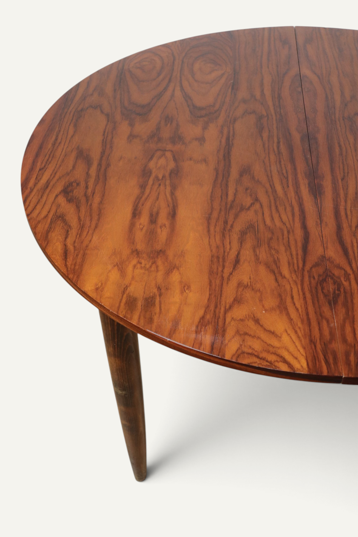 Table de repas extensible en teck, années 1960