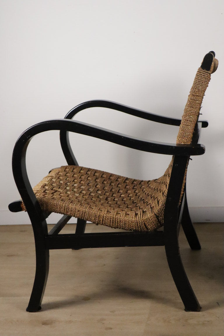 Paire de fauteuils vintage par Erich Dieckmann, 1940