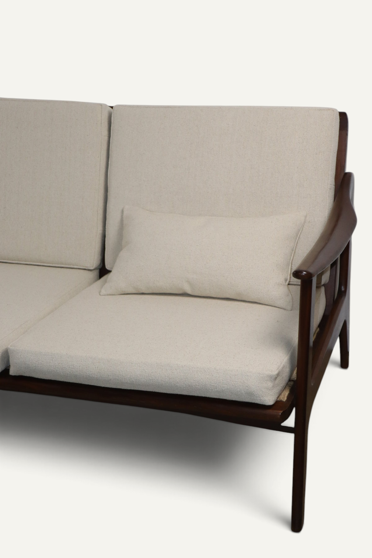 Canapé scandinave 3 places en teck – Années 1960