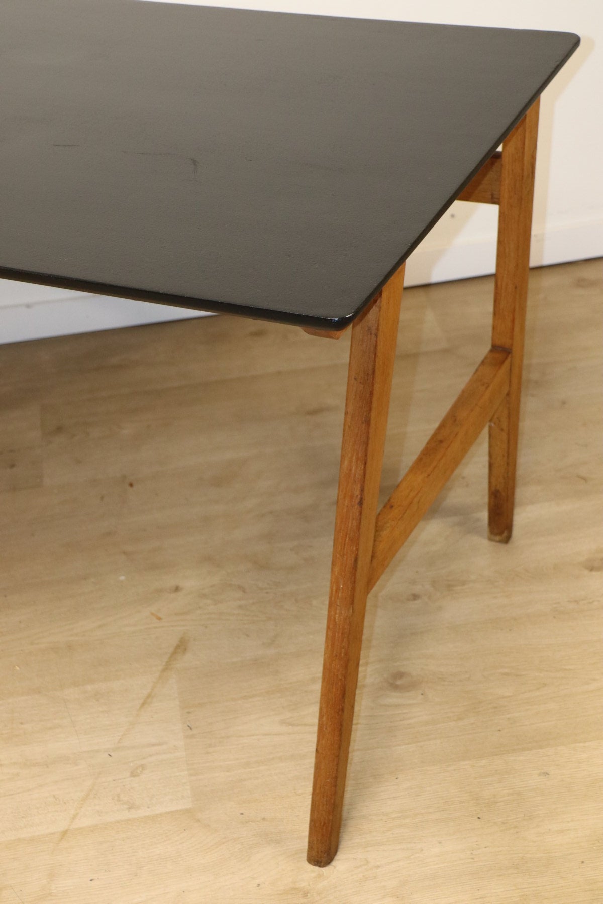 Bureau vintage en chêne, années 50