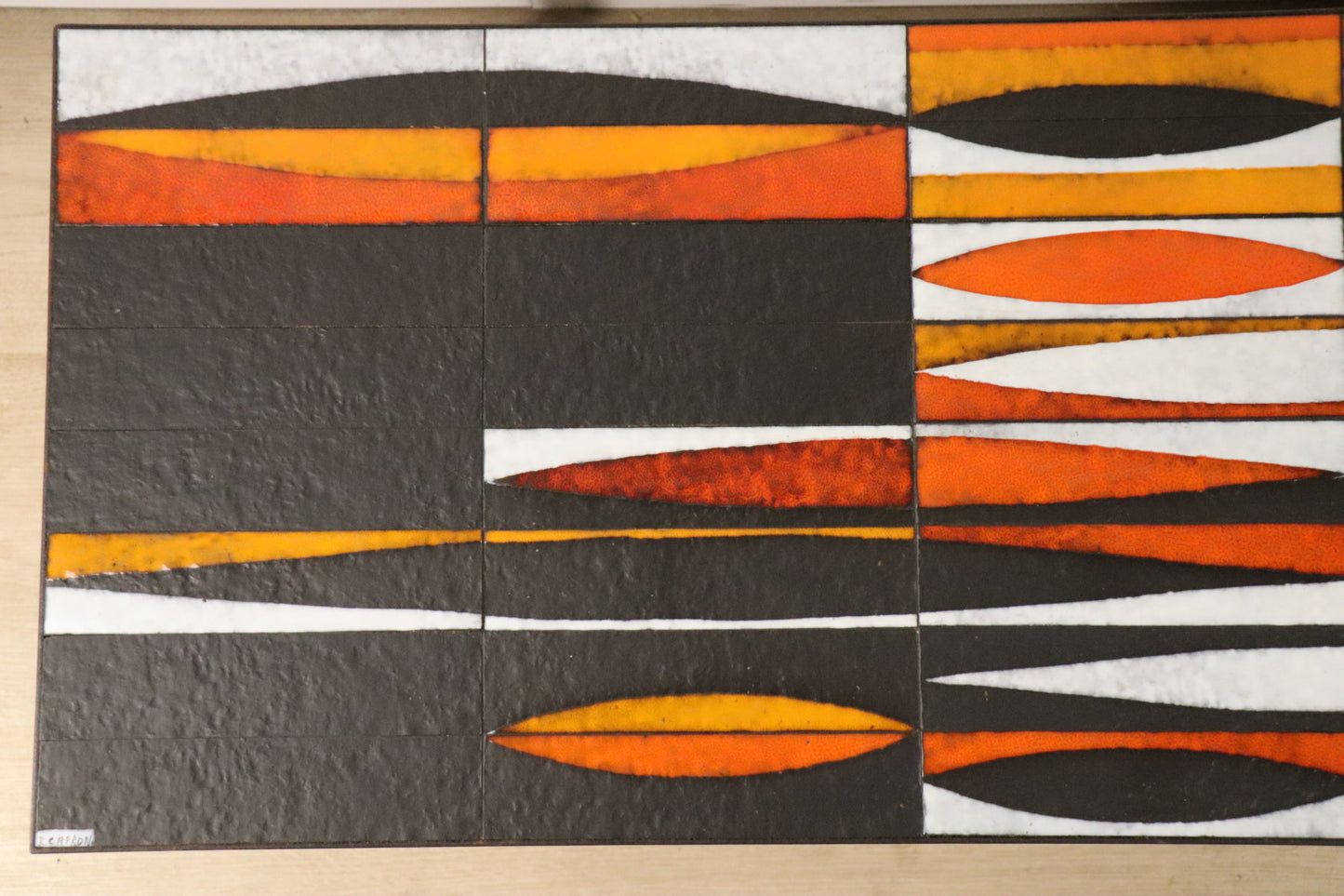 Table basse en céramique de Roger Capron, 1960