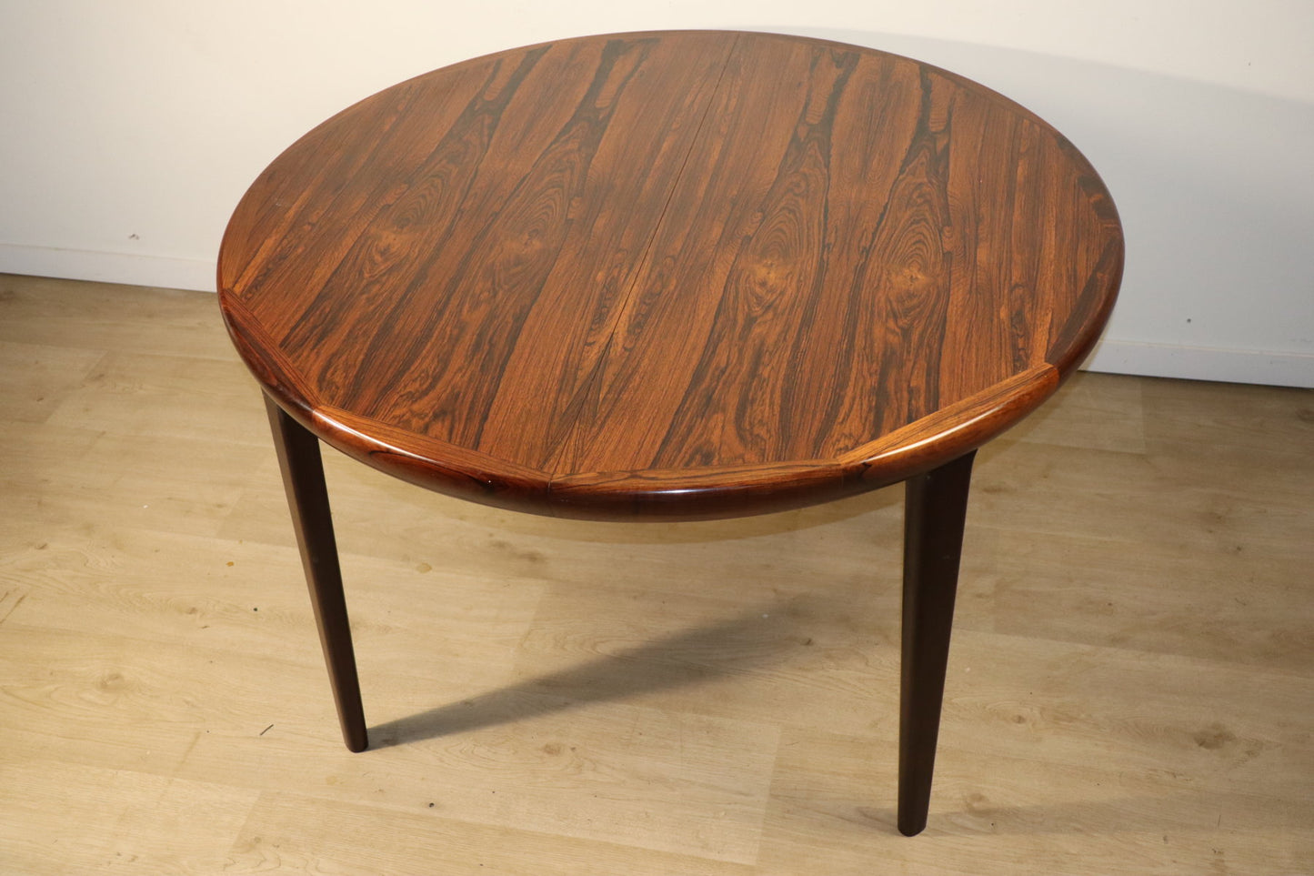 Table de repas extensible scandinave VV Mobler en palissandre, 1960