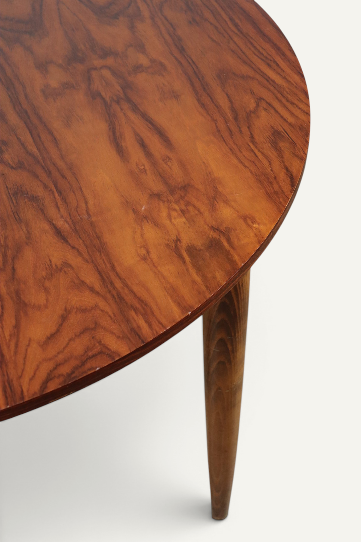 Table de repas extensible en teck, années 1960