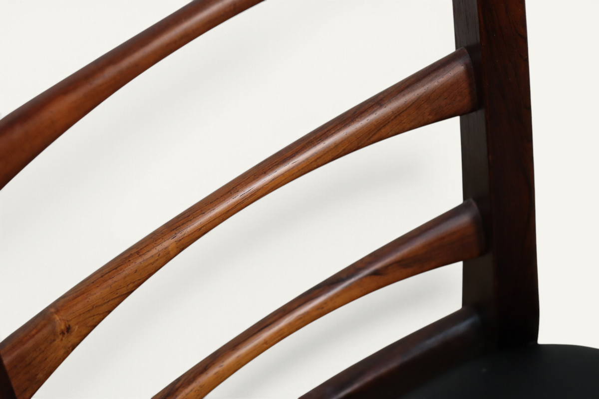 Chaise scandinave « Lis » de Niels Koefoed en palissandre – Années 1960