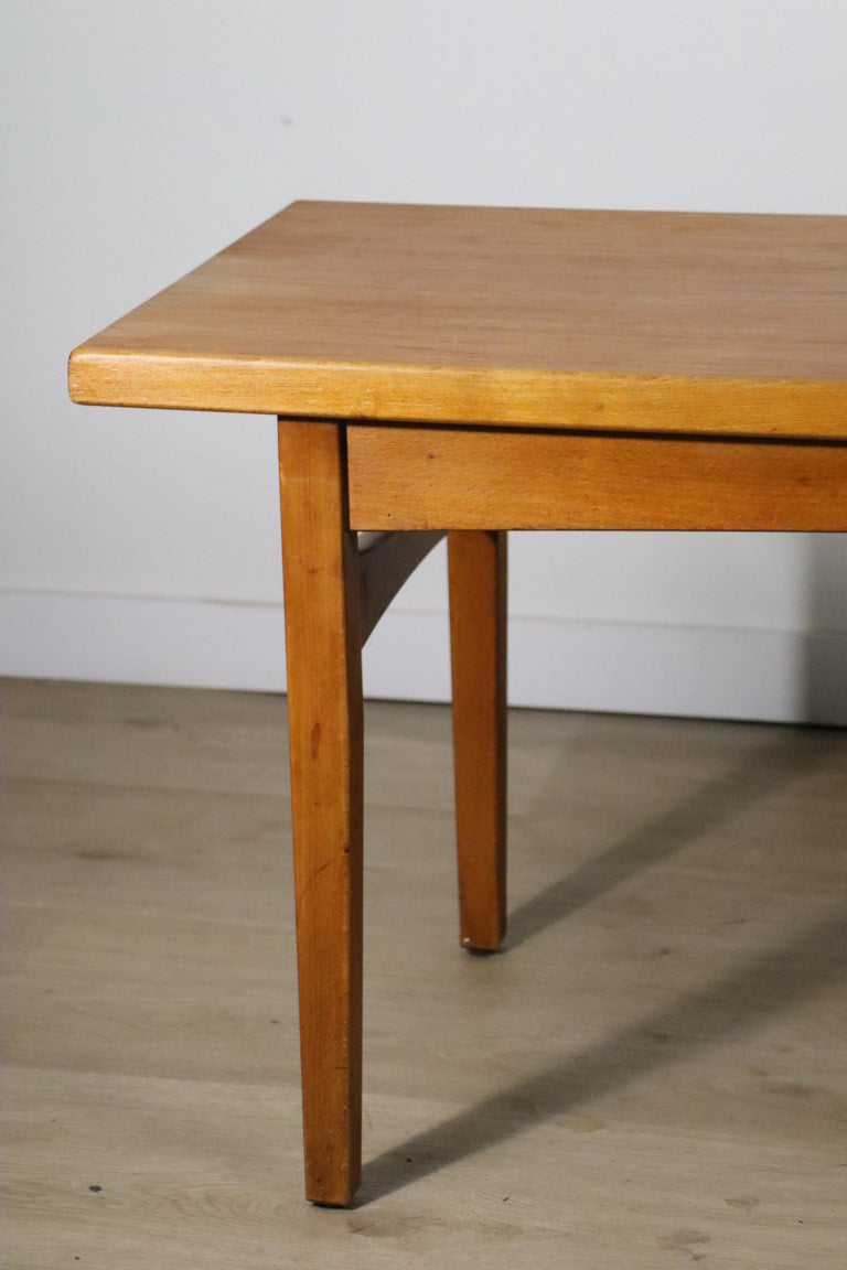 Table basse vintage en teck, 1960