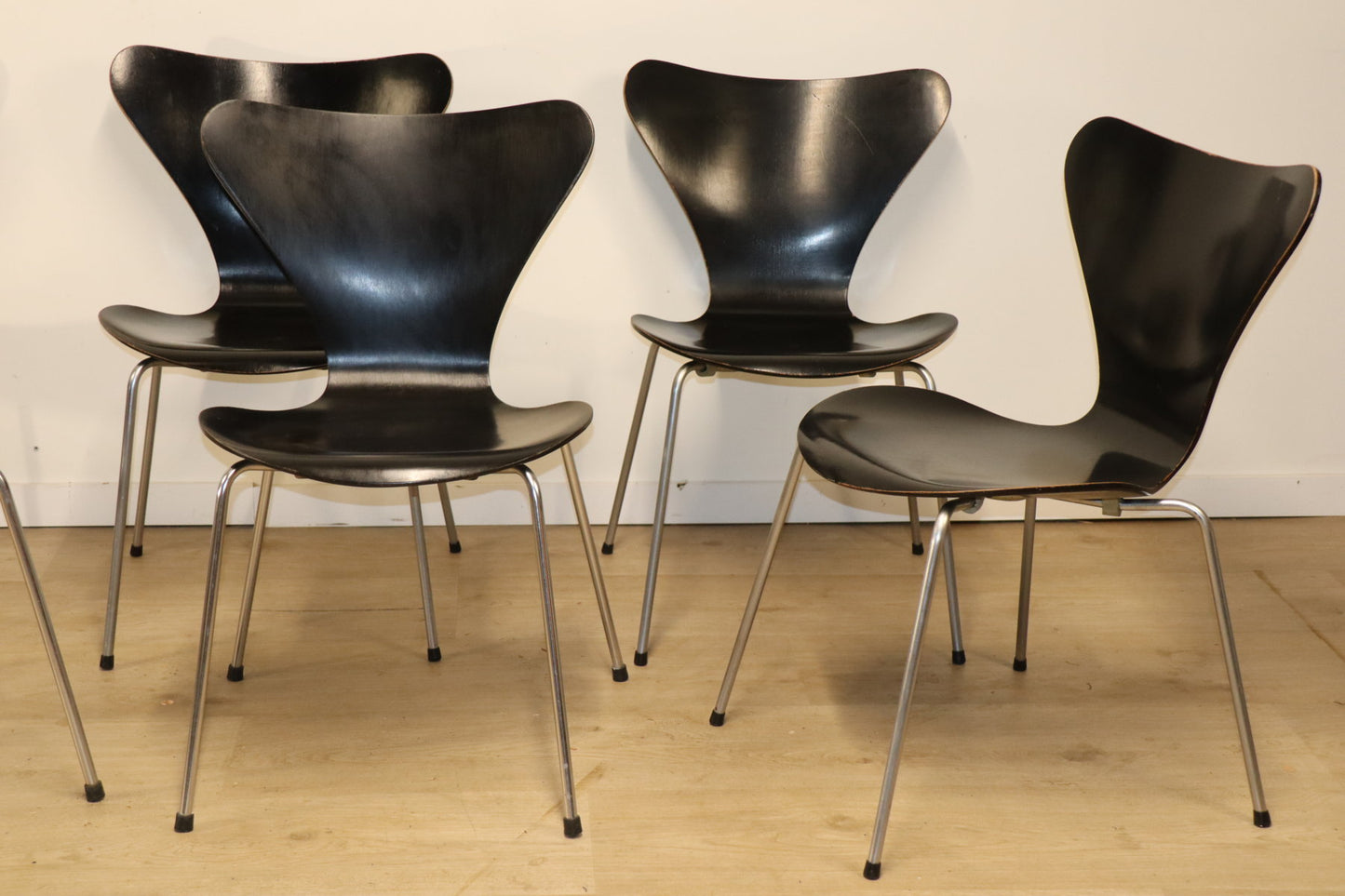 Chaises Série 7 Arne Jacobsen édition Fritz Hansen, 1965