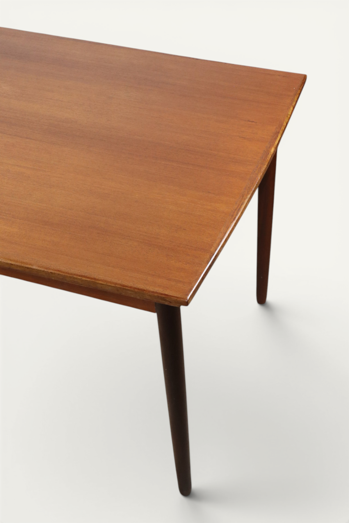 Table de repas extensible en teck scandinave - Années 60
