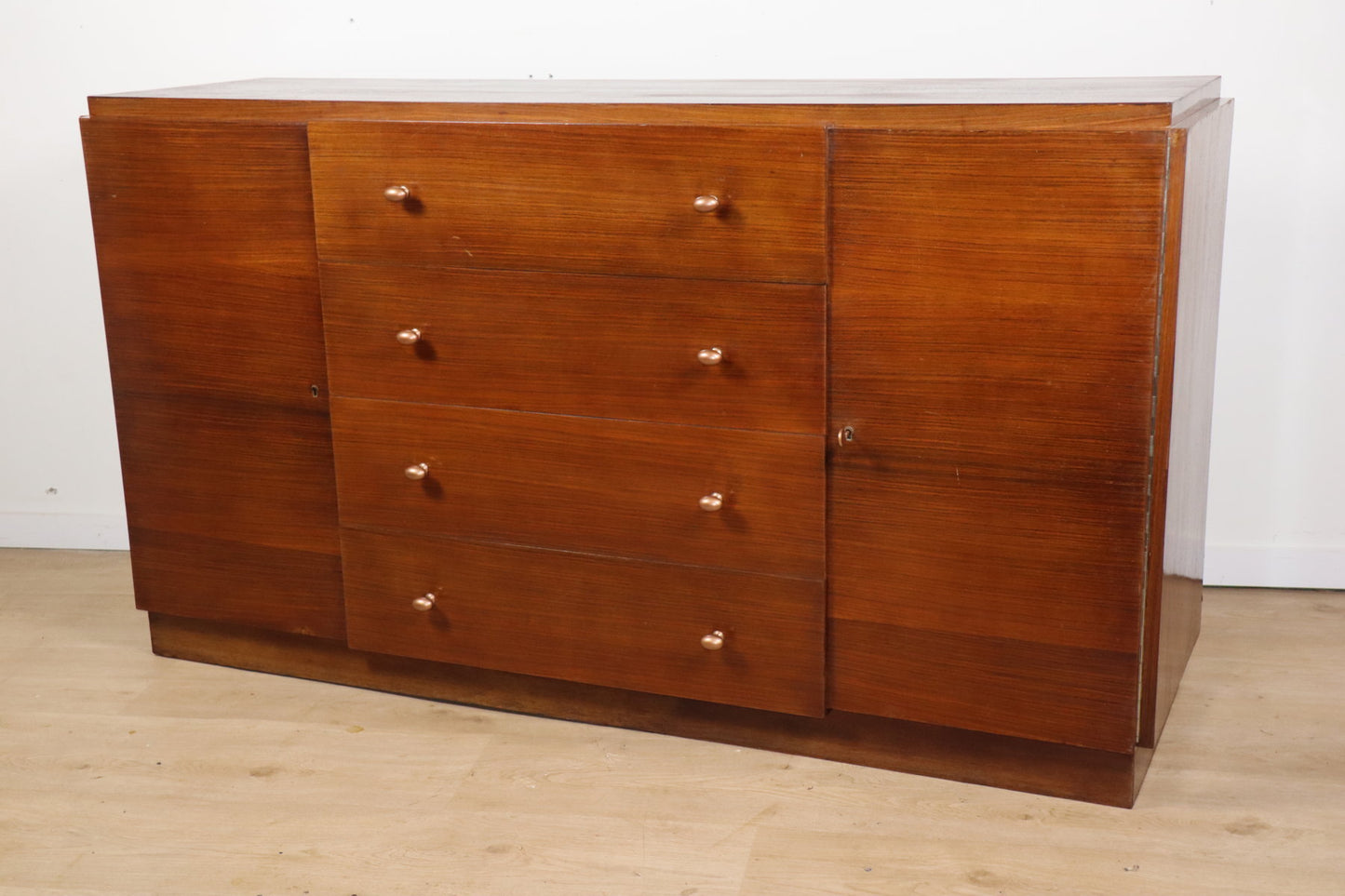 Enfilade Art Déco en palissandre – Années 40/50