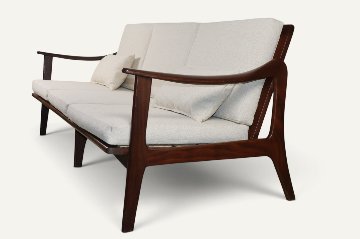Canapé scandinave 3 places en teck – Années 1960
